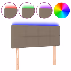 VidaXL 3122418, Taupe, Polyester, Bois, 1000 mm, 118 cm, 128 cm, 50 mm