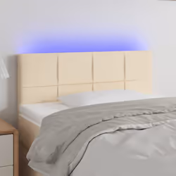 VidaXL 3122427 tête de lit et pied de lit Crème