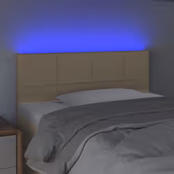 VidaXL 3122427 tête de lit et pied de lit Crème
