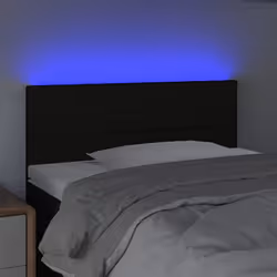 VidaXL 3122432 tête de lit et pied de lit Noir