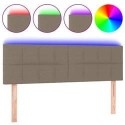 VidaXL 3122442 tête de lit et pied de lit Taupe