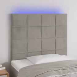 VidaXL 3122454 tête de lit et pied de lit Gris clair
