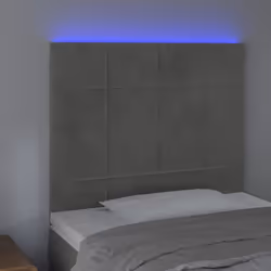 VidaXL 3122454 tête de lit et pied de lit Gris clair