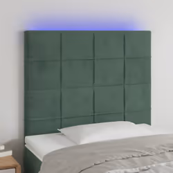 VidaXL 3122457 tête de lit et pied de lit Vert foncé