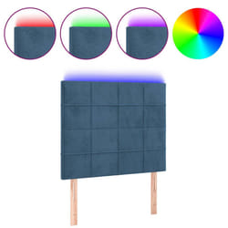 VidaXL 3122458 tête de lit et pied de lit Bleu foncé