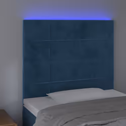 VidaXL 3122458 tête de lit et pied de lit Bleu foncé