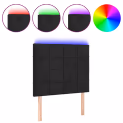 VidaXL 3122468, Noir, Polyester, Bois, 1000 mm, 118 cm, 128 cm, 50 mm