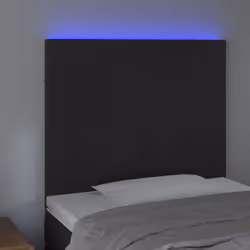 VidaXL 3122468 tête de lit et pied de lit Noir