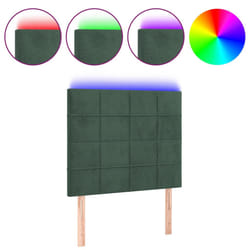 VidaXL 3122469 tête de lit et pied de lit Vert foncé