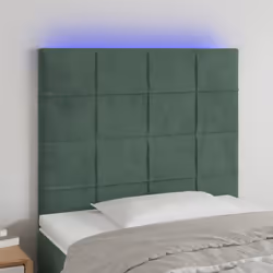 VidaXL 3122469 tête de lit et pied de lit Vert foncé