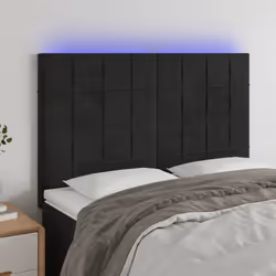 VidaXL 3122474 tête de lit et pied de lit Noir