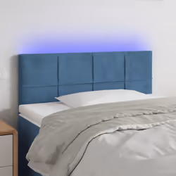 VidaXL 3122476 tête de lit et pied de lit Bleu foncé