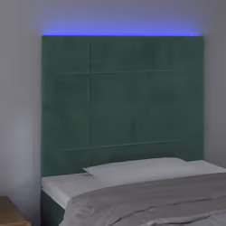 VidaXL 3122481 tête de lit et pied de lit Vert foncé