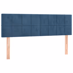 VidaXL 3122482 tête de lit et pied de lit Bleu foncé - Vue supplémentaire 4