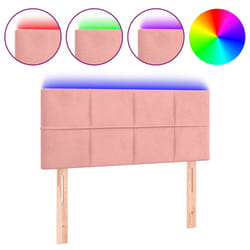 VidaXL 3122483 tête de lit et pied de lit Rose