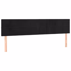VidaXL 3122492 tête de lit et pied de lit Noir - Vue supplémentaire 4