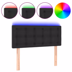 VidaXL 3122502, Noir, Coton, Polyester, Polyvinyl chloride (PVC), 900 mm, 118 cm, 128 cm, 50 mm