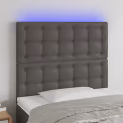 VidaXL 3122518 tête de lit et pied de lit Gris