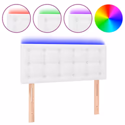 VidaXL 3122533, Blanc, Coton, Polyester, Polyvinyl chloride (PVC), 2000 mm, 118 cm, 128 cm, 50 mm