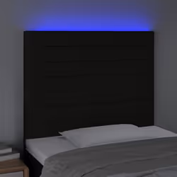 VidaXL 3122540 tête de lit et pied de lit Noir
