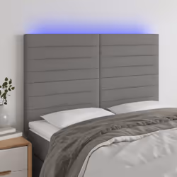 VidaXL 3122563 tête de lit et pied de lit Gris foncé