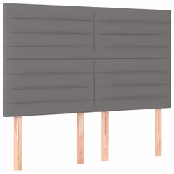 VidaXL 3122563 tête de lit et pied de lit Gris foncé - Vue supplémentaire 4