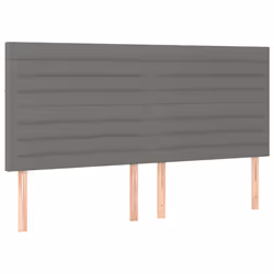 VidaXL 3122579 tête de lit et pied de lit Gris foncé - Vue supplémentaire 4