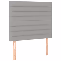 VidaXL 3122586 tête de lit et pied de lit Gris clair - Vue supplémentaire 4