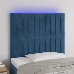 VidaXL 3122696 tête de lit et pied de lit Bleu foncé