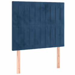 VidaXL 3122702 tête de lit et pied de lit Bleu foncé - Vue supplémentaire 4