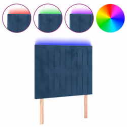 VidaXL 3122708, Bleu foncé, Polyester, Bois, 1000 mm, 118 cm, 128 cm, 50 mm