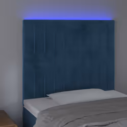 VidaXL 3122708 tête de lit et pied de lit Bleu foncé