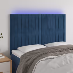 VidaXL 3122714 tête de lit et pied de lit Bleu foncé