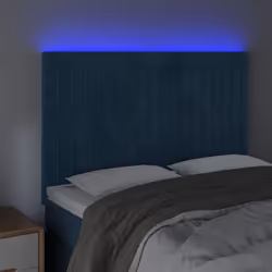 VidaXL 3122714 tête de lit et pied de lit Bleu foncé