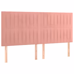VidaXL 3122721 tête de lit et pied de lit Rose - Vue supplémentaire 4