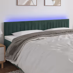VidaXL 3122725 tête de lit et pied de lit Vert foncé