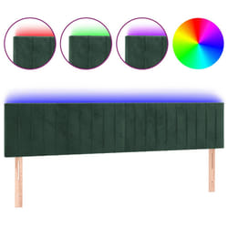 VidaXL 3122731 tête de lit et pied de lit Vert foncé