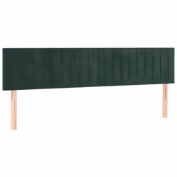 VidaXL 3122731 tête de lit et pied de lit Vert foncé - Vue supplémentaire 4
