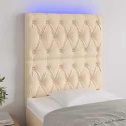 VidaXL 3122747 tête de lit et pied de lit Crème