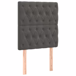 VidaXL 3122791 tête de lit et pied de lit Gris foncé - Vue supplémentaire 4