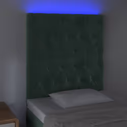 VidaXL 3122793 tête de lit et pied de lit Vert foncé