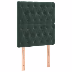 VidaXL 3122793 tête de lit et pied de lit Vert foncé - Vue supplémentaire 4