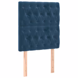 VidaXL 3122794 tête de lit et pied de lit Bleu foncé - Vue supplémentaire 4