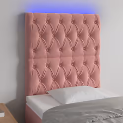 VidaXL 3122795 tête de lit et pied de lit Rose