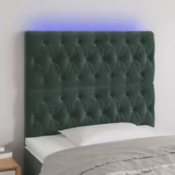 VidaXL 3122799 tête de lit et pied de lit Vert foncé