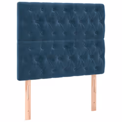 VidaXL 3122800 tête de lit et pied de lit Bleu foncé - Vue supplémentaire 4