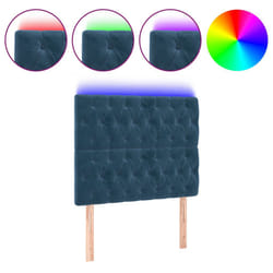 VidaXL 3122806 tête de lit et pied de lit Bleu foncé
