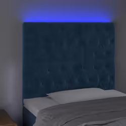 VidaXL 3122806 tête de lit et pied de lit Bleu foncé