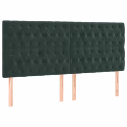 VidaXL 3122823 tête de lit et pied de lit Vert foncé - Vue supplémentaire 4