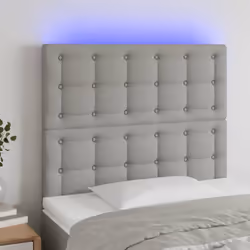 VidaXL 3122832 tête de lit et pied de lit Gris clair